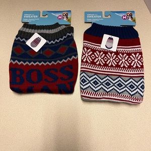 Dog sweaters size Medium